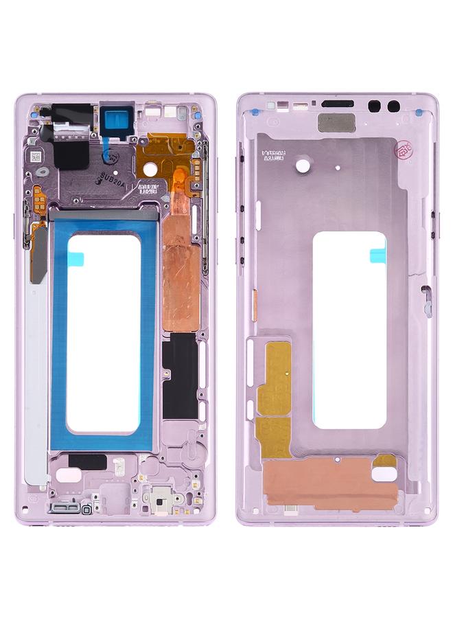 erorex For Samsung Galaxy Note9 SM-N960F/DS, SM-N960U, SM-N9600/DS  Middle Frame Bezel Plate with Side Keys (Purple) - Image 1