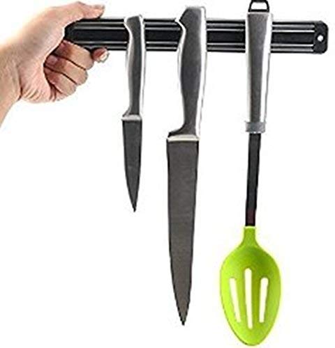 ZURITY Multipurpose Use Magnetic Knife Holder for Kitchen Home Workshops Tools Magnetic Strip for Utensil 1PcsMulticolor - Image 4
