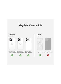 MOFT حامل محفظة لهاتف iPhone 14/13/12 Series المتوافق مع 3 زوايا عرض، بني سيينا  - Image 2