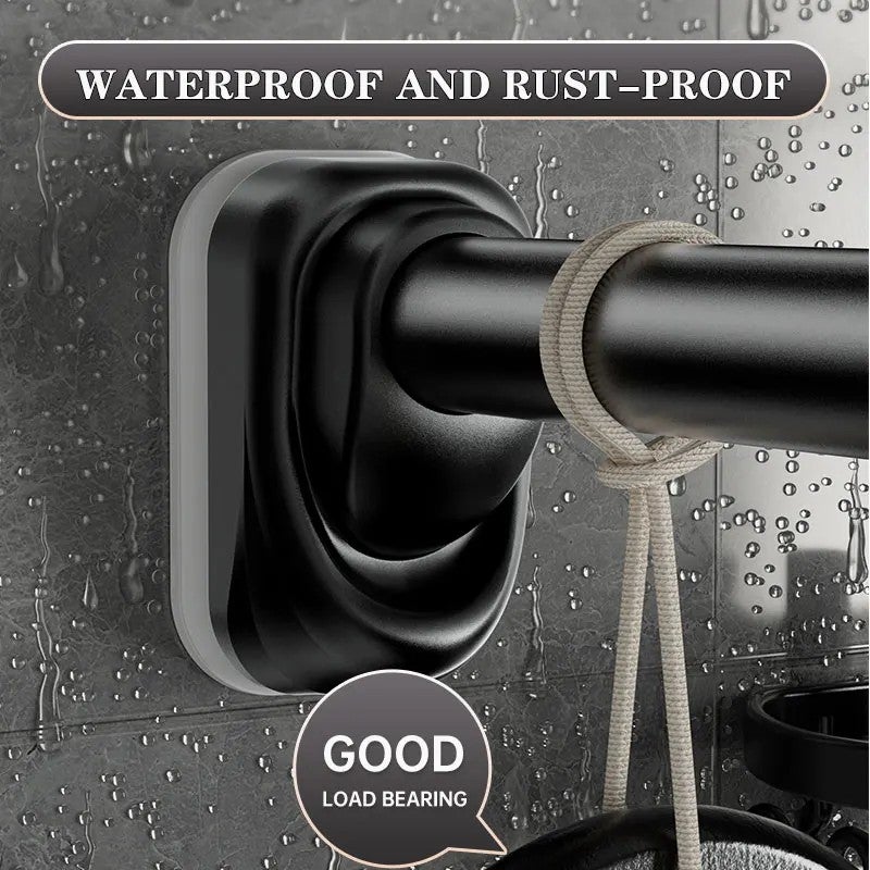 Bluejw High Quality Extensible Curtain Rod Set: Varied Finials, Mass Production, Plus Shower Curtain Rings - Image 4