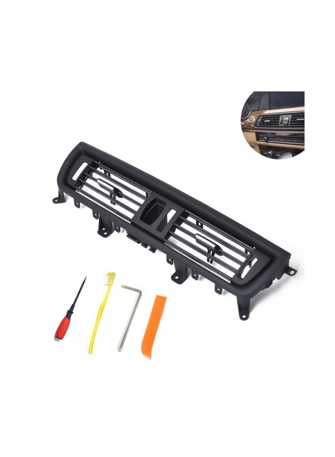 NIBEMINENT Front Console Grill Dash AC Air Vent For BMW 5 Series With Installation Tools - Image 5