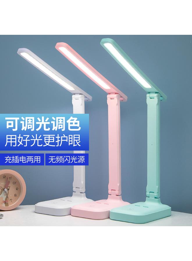 Bluejw New Lamp Touch Dimming Color Eye Protection Desk Student Dormitory Charging Learning Children Bedroom Bedside Lamp - Image 2