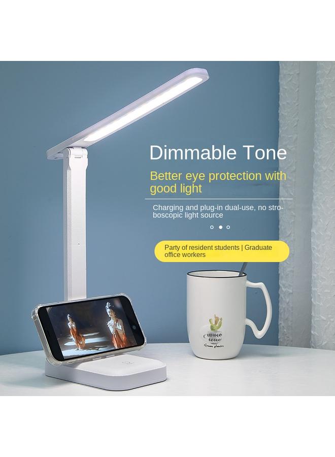 Bluejw New Lamp Touch Dimming Color Eye Protection Desk Student Dormitory Charging Learning Children Bedroom Bedside Lamp - Image 3