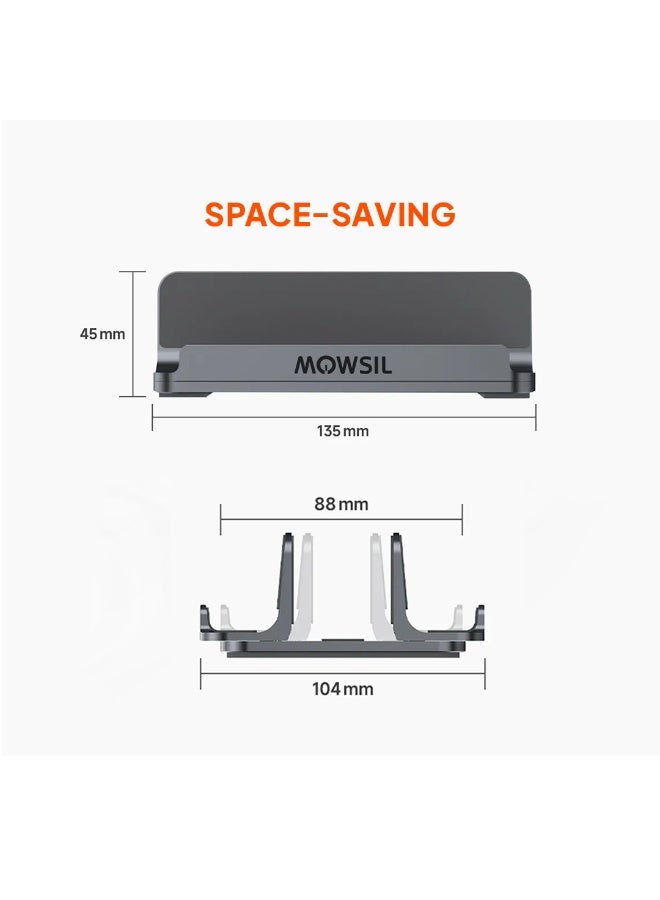 Mowsil Vertical Laptop Stand - Image 3