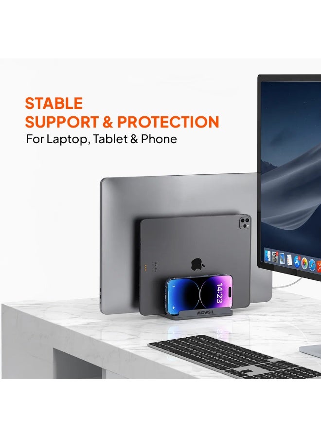 Mowsil Vertical Laptop Stand - Image 5