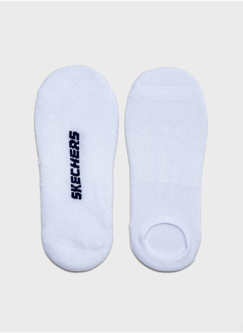 SKECHERS 3 Pack No Show Socks
