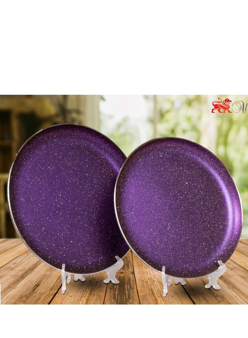 AKTEV Basbousa and pizza tray set of two pieces 28-30 - Image 1