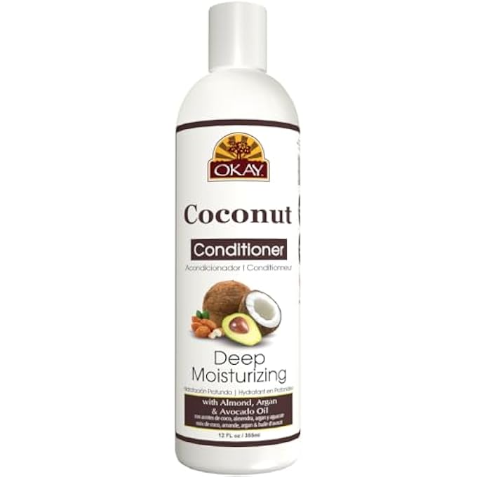 OKAY COCONUT DEEP MOISTURIZINGCONDITIONER, 12OZ - Image 1