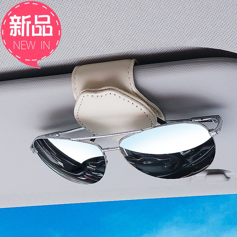 Car Glasses Clip Car Multifunctional Sunglasses Sunglasses Storage Clip Sun Visor Storage Car Decoration Supplies - Image 2