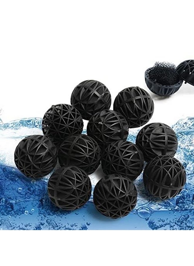 VAYINATO Aquarium Biological Filter Media 26 Mm Bioballs With Inside Sponge (20 Nos) By Petzlifeworld  - Image 3