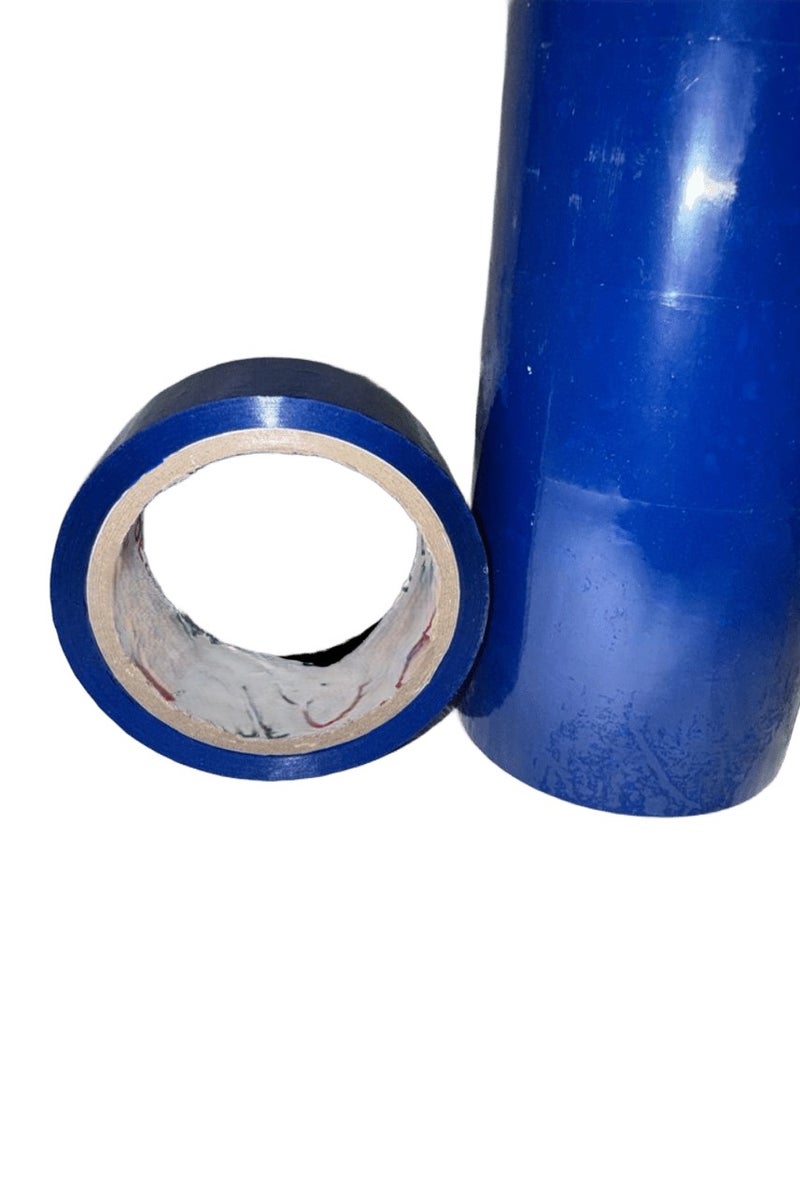 Generic 6 Rolls of Colored Packaging Tape (Sellotape) (Blue) - 50m x 4.2cm - Strong adhesive to withstand heavy use - Colored Sellotape for wrapping cartons and shipping - Professional packaging for offices and stores Available in 6 colors.  - Image 3
