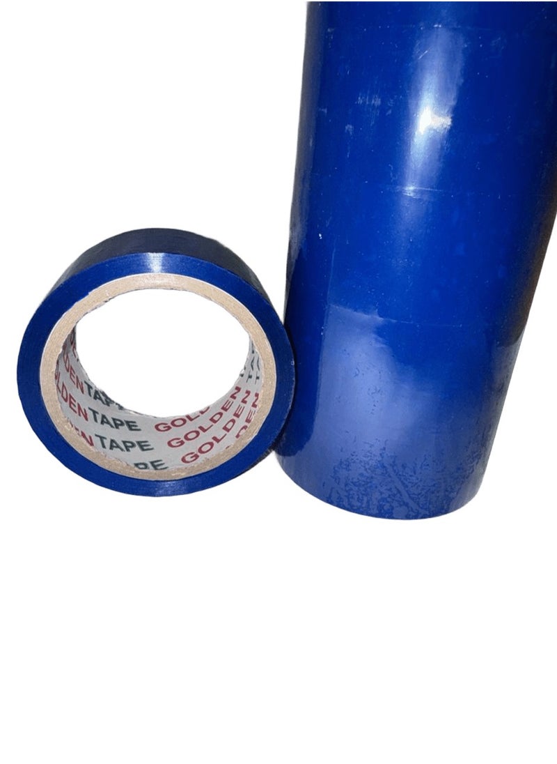 Generic Color adhesive tape (blue) (6 rolls) (Soltip), 50 meters, width 4.2 cm  - Image 2