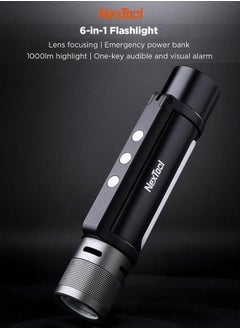Nextool NexTool Rechargeable Outdoor Portable Torchlight 6-in-1 LED Flashlight 1000 Lumens Telescopic Light USB Charging Light Emergency Light Power Bank IPX4 Waterproof Night Light  - Image 2