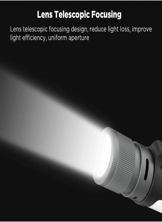 Nextool - NexTool Rechargeable Outdoor Portable Torchlight 6-in-1 LED Flashlight 1000 Lumens Telescopic Light USB Charging Light Emergency Light Power Bank IPX4 Waterproof Night Light - Image 1