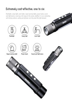 Nextool NexTool Rechargeable Outdoor Portable Torchlight 6-in-1 LED Flashlight 1000 Lumens Telescopic Light USB Charging Light Emergency Light Power Bank IPX4 Waterproof Night Light  - Image 5