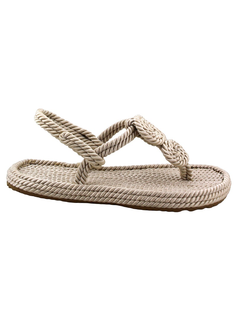 Mumka Rope Sandals Nomads Circle - Ivory White - Image 1