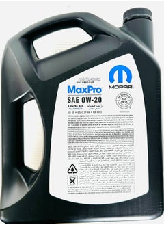 Mopar 0W20 Fully Synthetic Engine Oil 4Ltr  - Image 2