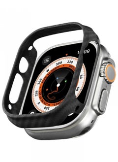 PITAKA Air Case for Apple Watch 49MM / Easy access to buttons and switches / Provides protection against scratches, drops, and bumps / Compatible with screen protectors less than 0.2mm thick - Black  - Image 4