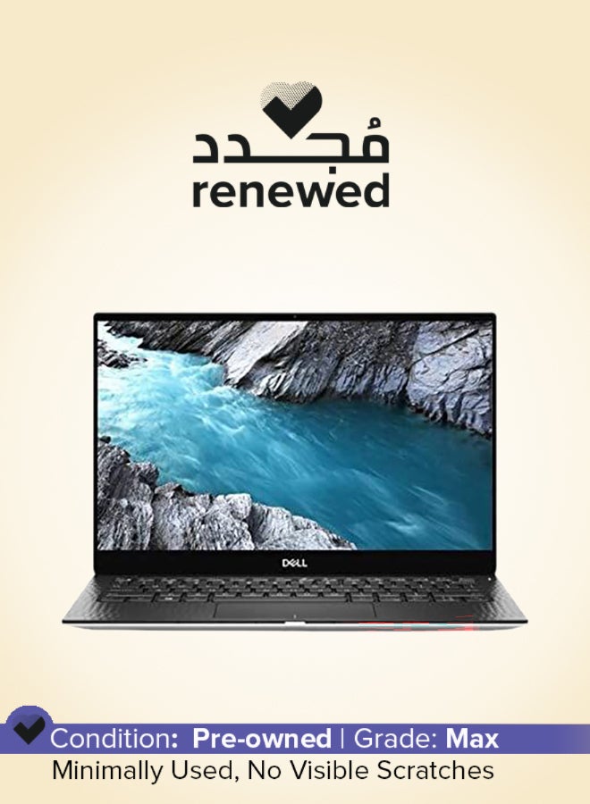 DELL Renewed - XPS 13-7390 Laptop With 13.3-Inch Display, Intel Core i5 Processor/10th Gen/8GB RAM/256GB SSD/Intel UHD Graphics 620 With English/Arabic Keyboard Silver - Image 1