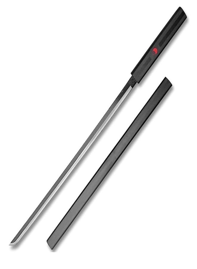 UMANI® Anime Cosplay Samurai Sword 41 Inch Decorative Collectible Sword Various Styles Available(Wooden) (1002-SAS-UKE Black) - Image 1