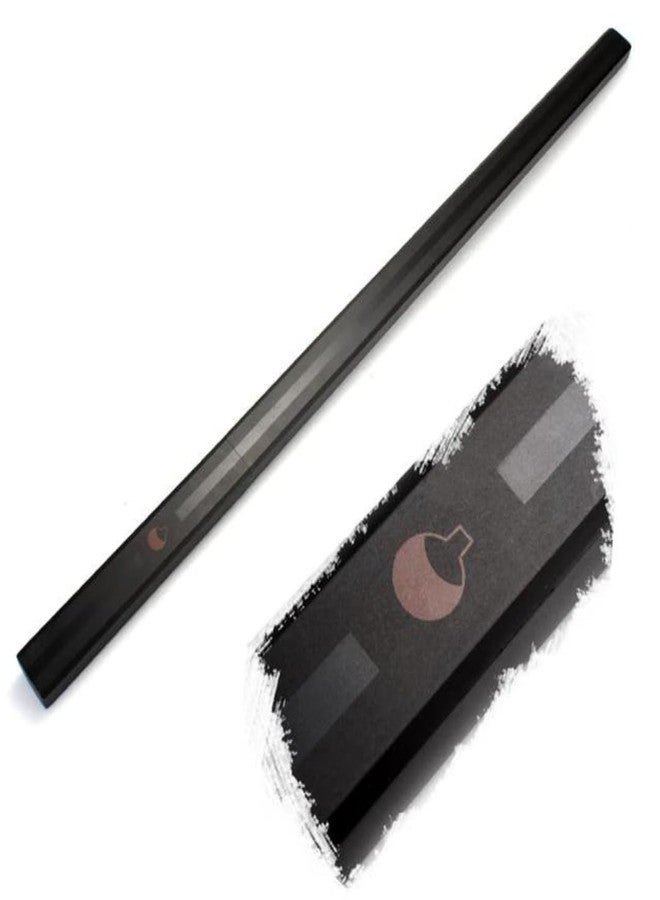 UMANI® Anime Cosplay Samurai Sword 41 Inch Decorative Collectible Sword Various Styles Available(Wooden) (1002-SAS-UKE Black) - Image 2