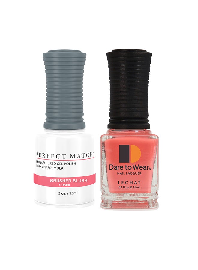 Lechat Soak Off Gel Nail Polish UV LED Gel Polish Brushed Blush PMS237 - Image 1