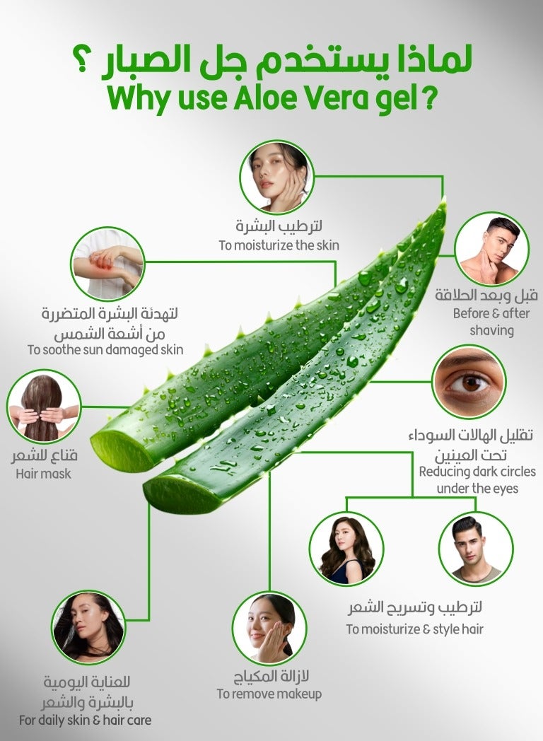 Be Bio Professionally Aloe Vera Soothing and Moisturizing Gel for Hair and Body 99% 300ml  - Image 5