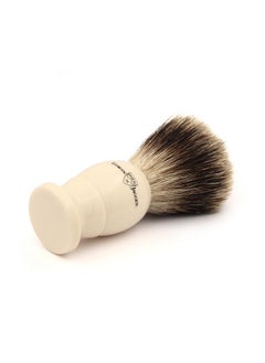 Edwin Jagger 1Ej877 Medium Best Badger Shaving Brush, Imitation Ivory For Use With Shaving Cream Or Soap For Men  - Image 3