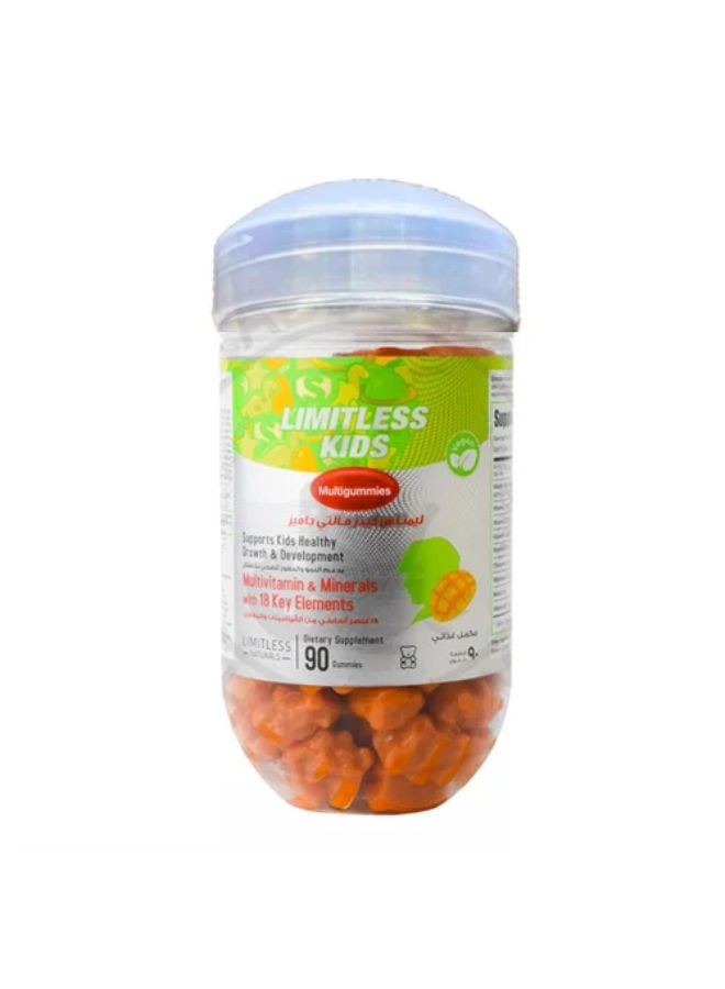 LIMITLESS Kids Multigummies 90 Gummies