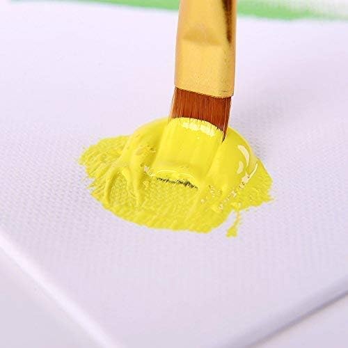 Eascan Art Artists Medium Grain Board Canves White 3 x 3 Pack of 12 - Image 3