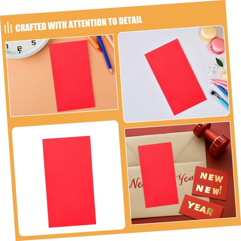 50pcs Chinese Red Envelopes For Wedding Holiday Cash Gifts Fine Craftsmanship - Image 4