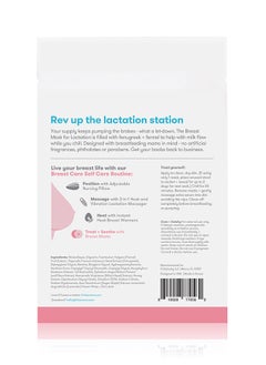 frida mom Breast Mask For Lactation- Made With Fenugreek And Fennel To Increase Milk Supply - 2 Sheet Masks  - Image 4