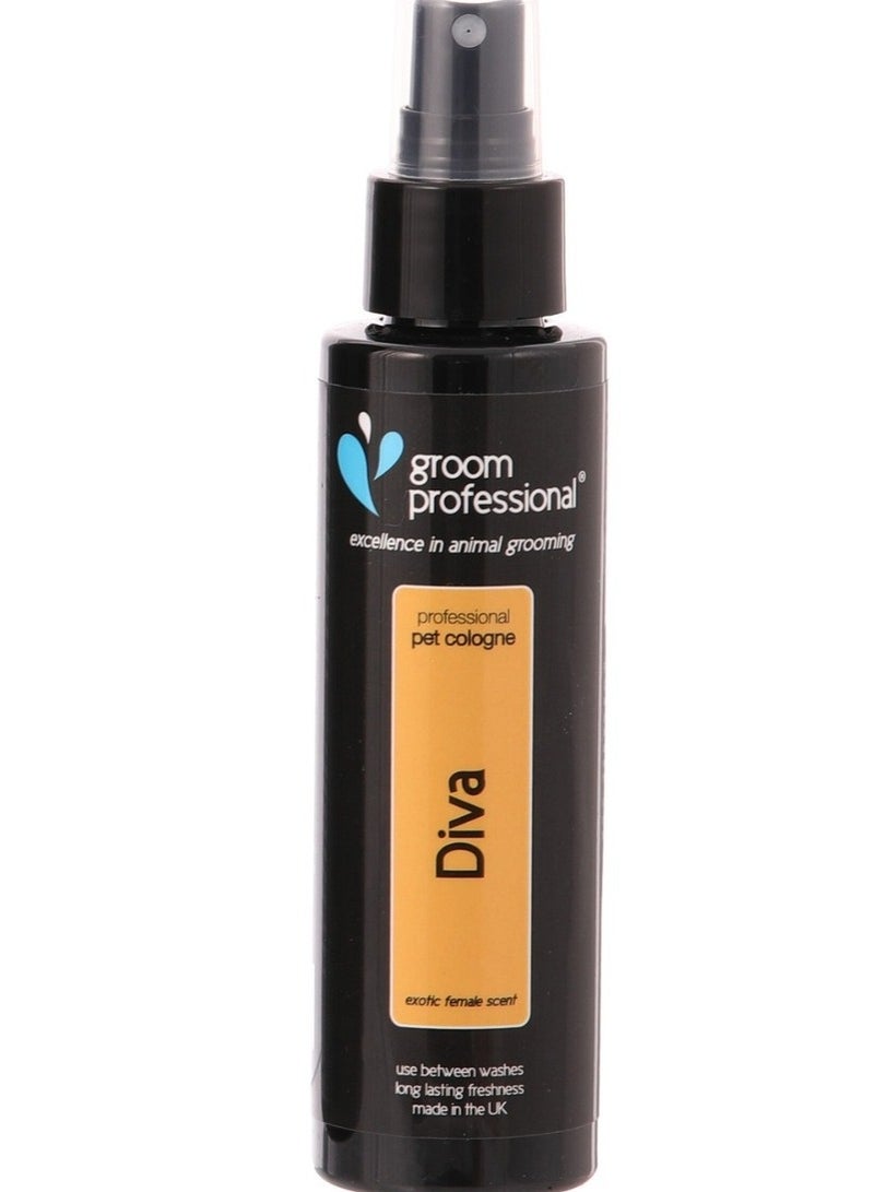 Bioline Groom Professional Diva Cologne (Perfume) [Volume - 100 ml, Flavor - Exotic Female Scent] - Image 2