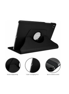 GENNEXT Galaxy Tab A7 Case, 10.4" 2020 Tab A7 case, PU Leather Smart Case 360 Degree Rotating case Smart Folio Book case For Samsung Galaxy Tab A7 10.4-inch 2020 case (SM-T500/T505/T507) (Black)  - Image 4