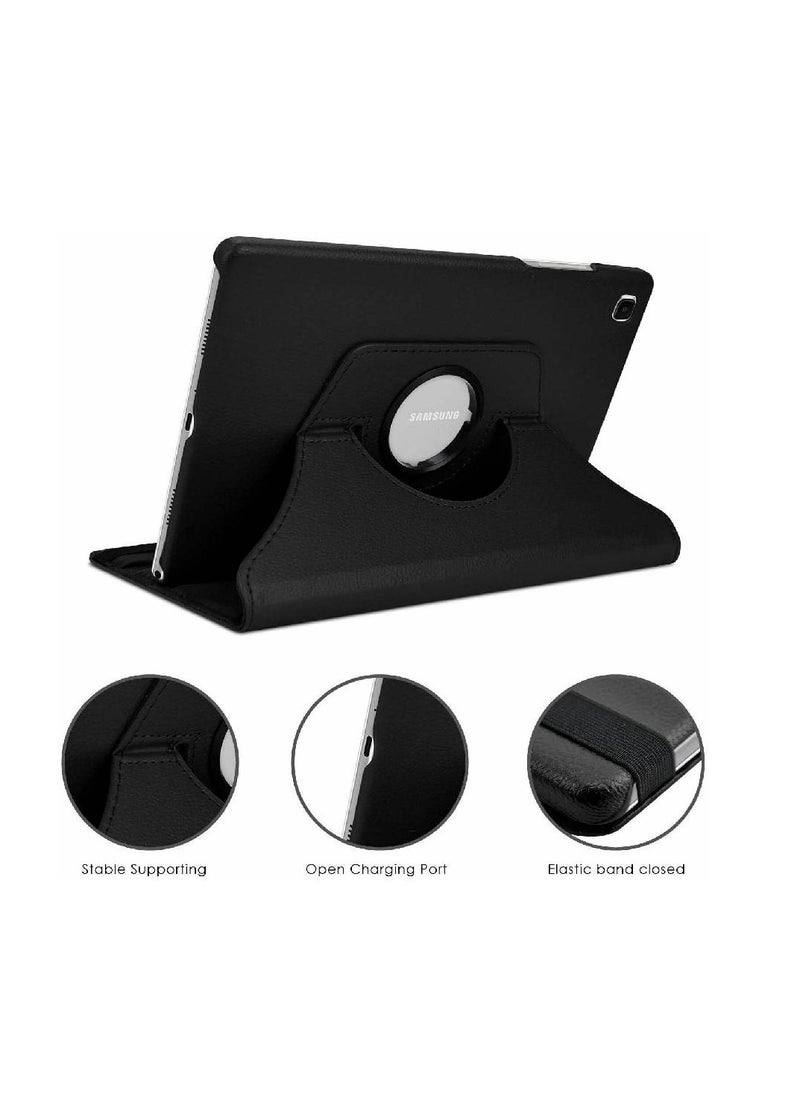GENNEXT - Galaxy Tab A7 Case, 10.4" 2020 Tab A7 case, PU Leather Smart Case 360 Degree Rotating case Smart Folio Book case For Samsung Galaxy Tab A7 10.4-inch 2020 case (SM-T500/T505/T507) (Black) - Image 1