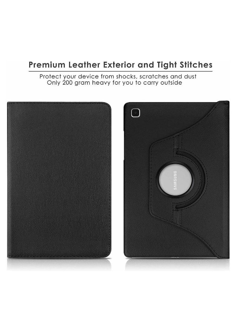 GENNEXT - Galaxy Tab A7 Case, 10.4" 2020 Tab A7 case, PU Leather Smart Case 360 Degree Rotating case Smart Folio Book case For Samsung Galaxy Tab A7 10.4-inch 2020 case (SM-T500/T505/T507) (Black) - Image 1