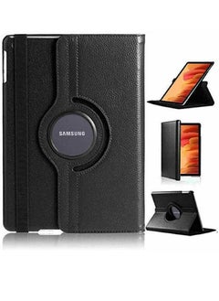 GENNEXT Galaxy Tab A7 Case, 10.4" 2020 Tab A7 case, PU Leather Smart Case 360 Degree Rotating case Smart Folio Book case For Samsung Galaxy Tab A7 10.4-inch 2020 case (SM-T500/T505/T507) (Black)  - Image 1