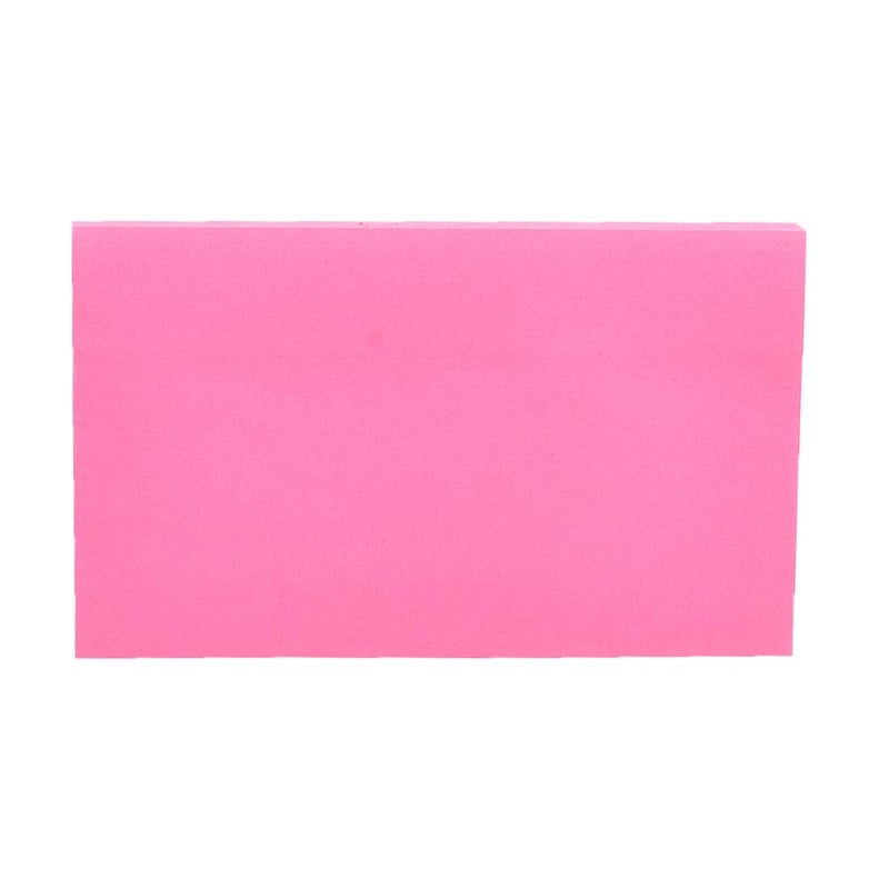 Elmaayergy H206-4 Sticky Note 100 sheet, 76mmx101mm With Durable Material, Suitable For School And Home - Pink