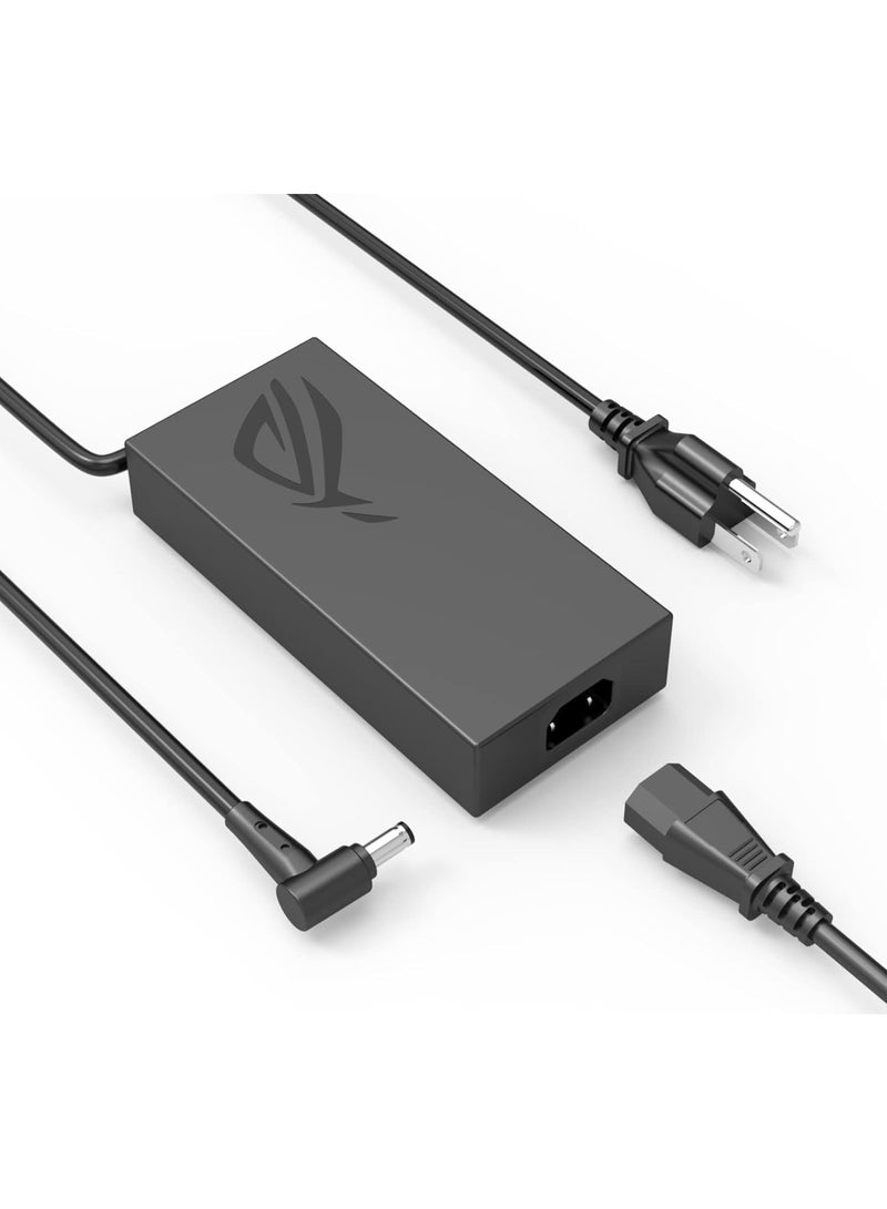 Terabyte شاحن 180 واط لجهاز Asus ROG متوافق مع Zephyrus G14 و G15 و F15 و F17 و GA401 و GA502 و FX506. - Image 1