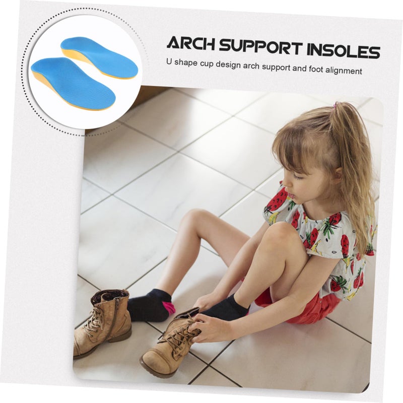 Arch Support Insoles For Kids Breathable Design Size 4 - Image 4