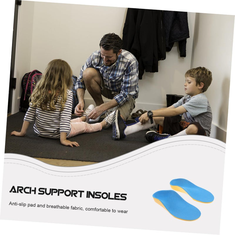 Arch Support Insoles For Kids Breathable Design Size 4 - Image 5