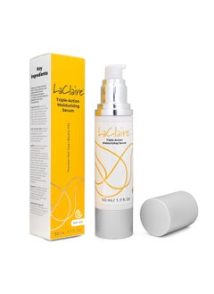 TripleAction Daily Moisturizing Serum  Hydrates Soothes  Protects with 70 Organic Ingredients  AntiAging ParabenFree Hyaluronic Acid Chamomile Green Tea  Shea Butter  50ml
