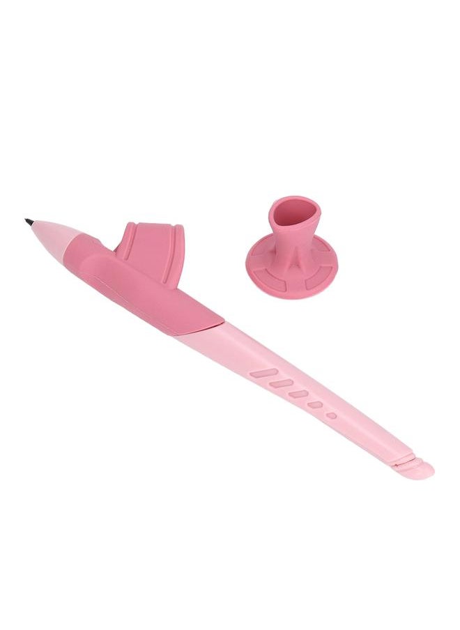 Thoraya - Mechanical Pencil 0.5mm Ergonomic Grip Posture Correction 3 Fingers Positioning Lead Pencil for Kids StudentsPink - Image 1
