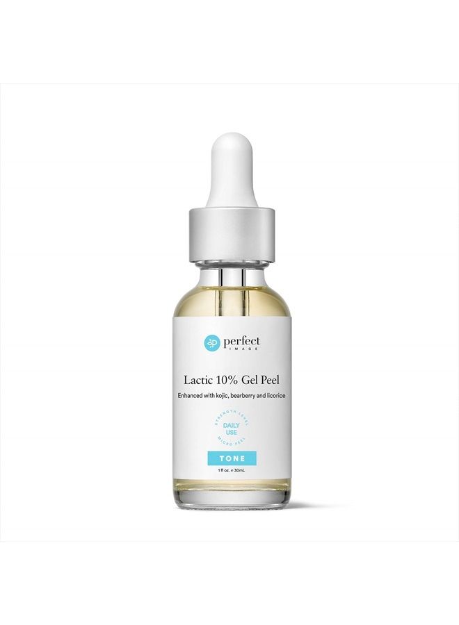 PERFECT IMAGE قناع جل حمض اللاكتيك 10%، تقشير كيميائي للوجه، مقشر كيميائي للوجه، 1.0 أونصة سائلة، 30 مل – صورة مثالية - Image 1