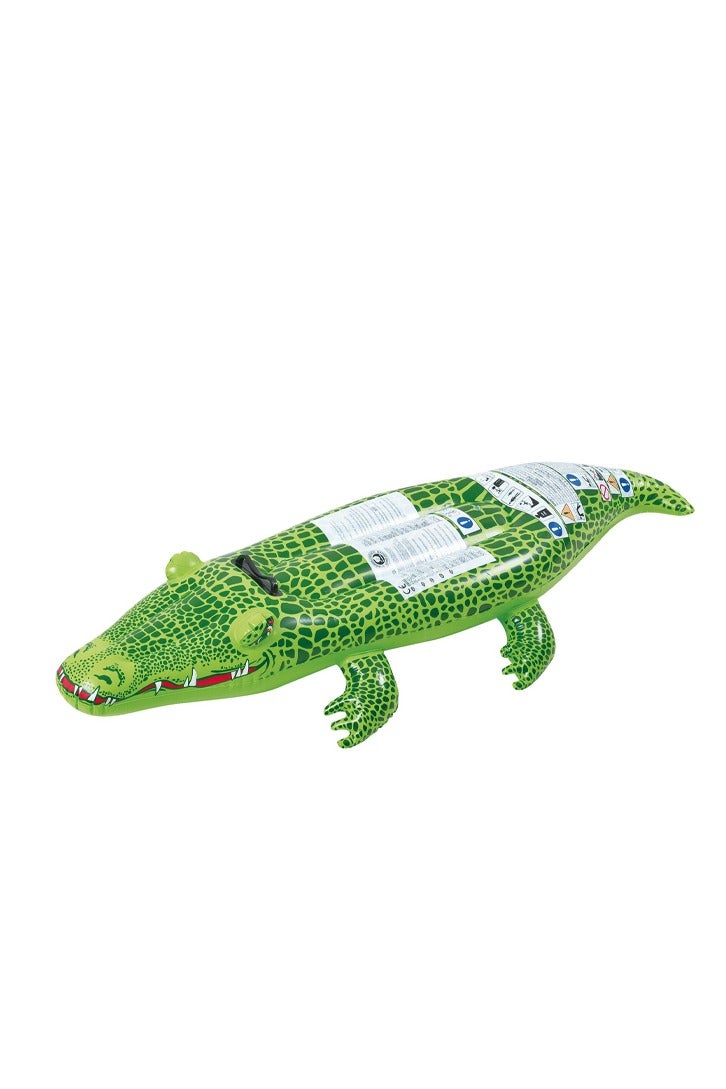INTEX Crocodile Inflatable Ride-On Float - Image 1