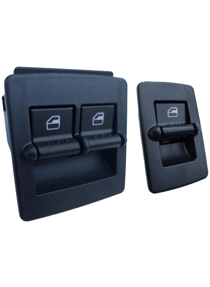 SWITCHDOCTOR SWITCHDOCTOR Window Master Switch and Front Passenger set for 1998-2007 Volkswagen Beetle (1C0959527)  - Image 1