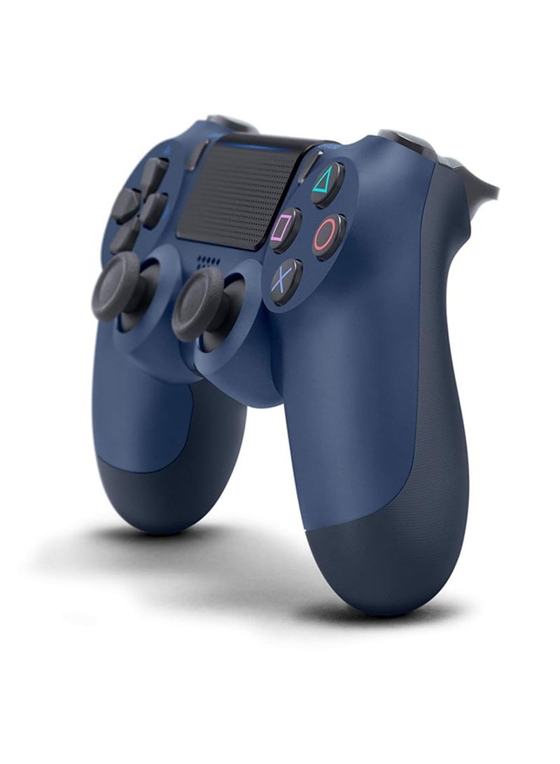 Wireless Controller for PS4 Support Double Vibration 6-Axis Motion Sensor Sensitive Touch Pad Built-in Speaker  Stereo Headphone Jack Compatible with PS 4 (Dark Blue) - Image 3