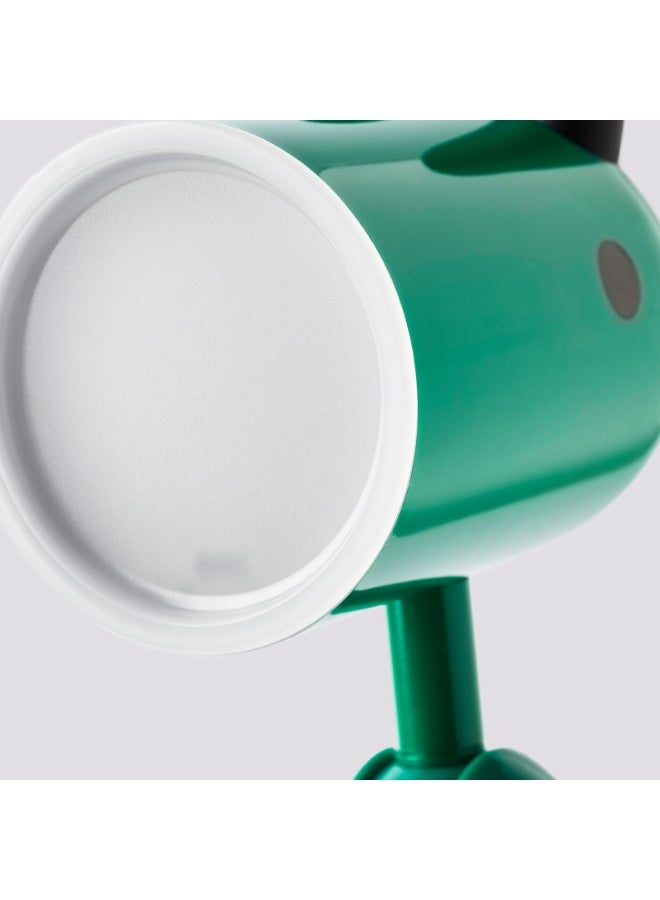 Adjustable LED Desk Work Lamp with Flexible Arm & Shade, Warm White Light for Reading & Crafts - Green - Image 3