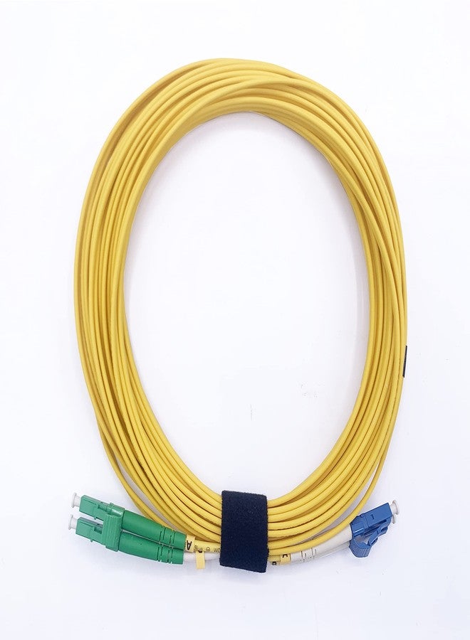 Elfcam® - كابل ألياف بصرية LC/APC إلى LC/UPC ثنائي الوضع أحادي النمط 9/125 ميكرومتر OS2 LSZH (2 متر) - Image 3