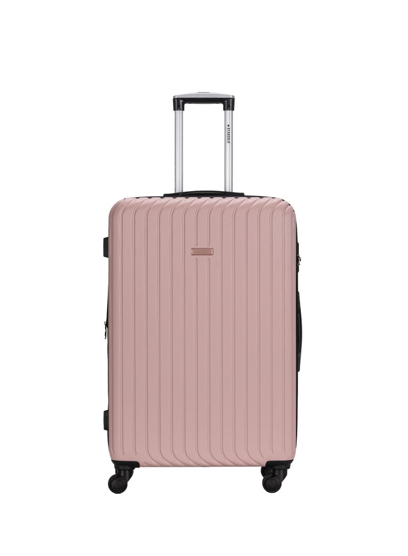 ستارجولد مجموعة حقائب سفر بعجلات دوارة وجوانب صلبة مكونة من 4 قطع مع قفل أرقام - Image 2